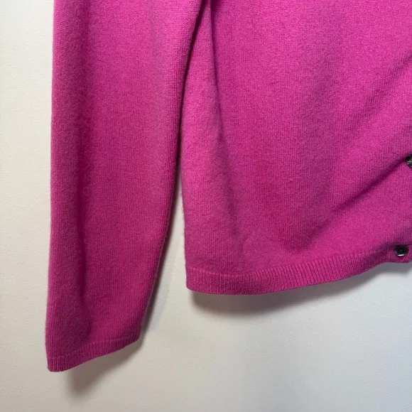 Lands’ End Cashmere Button Cardigan Size S - Picture 5 of 12